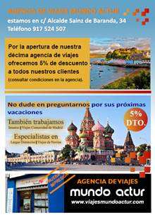 diseño de folleto agencia de viajes zaragoza