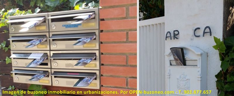 buzoneo en urbanizaciones