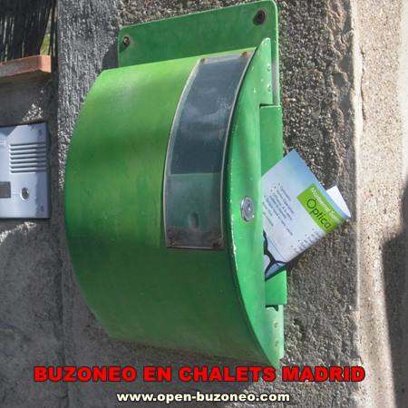 buzoneo en chalets madrid