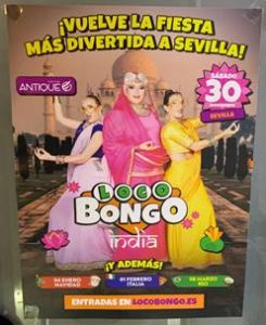 ejemplos de carteles colocados en comercios de sevilla