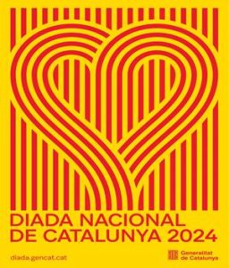 cartell diada nacional de catlunya any 2024
