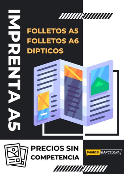 imprenta de folletos A5