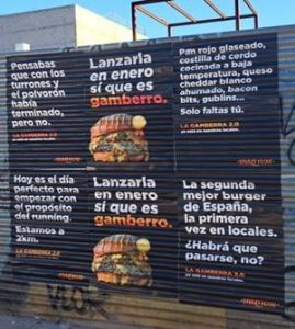 pegada de carteles en sevilla