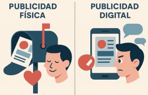 publicidad impresa contra publicidad digital
