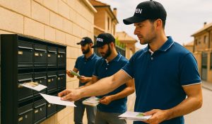 repartidores de folletos de publicidad en Madrid